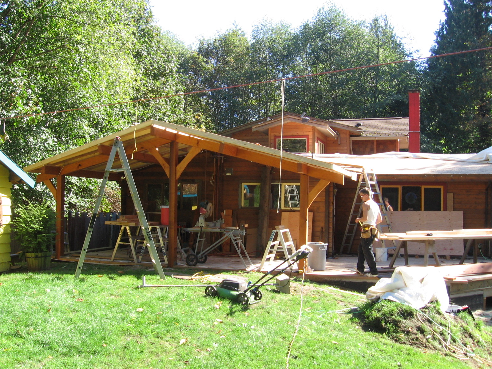 Sooke River Addition and Timber Deck — photo 5